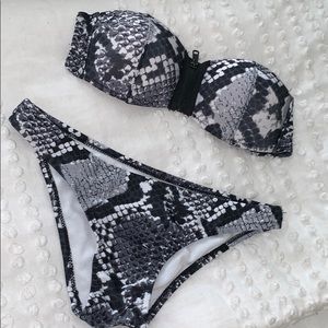 Snake Print Bikini